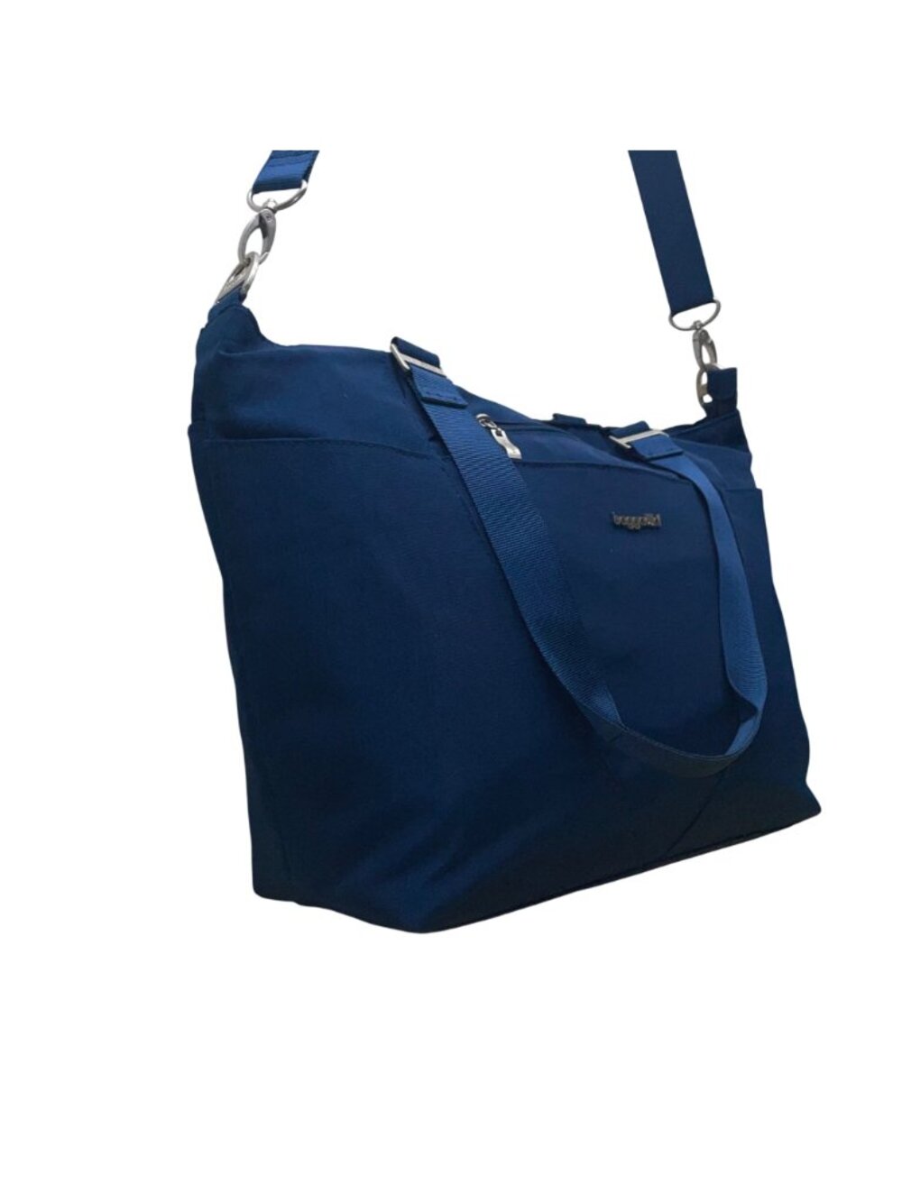 Baggallini Women’s Blue Nylon Adjustable Shoulder Strap Tote Bag image 5
